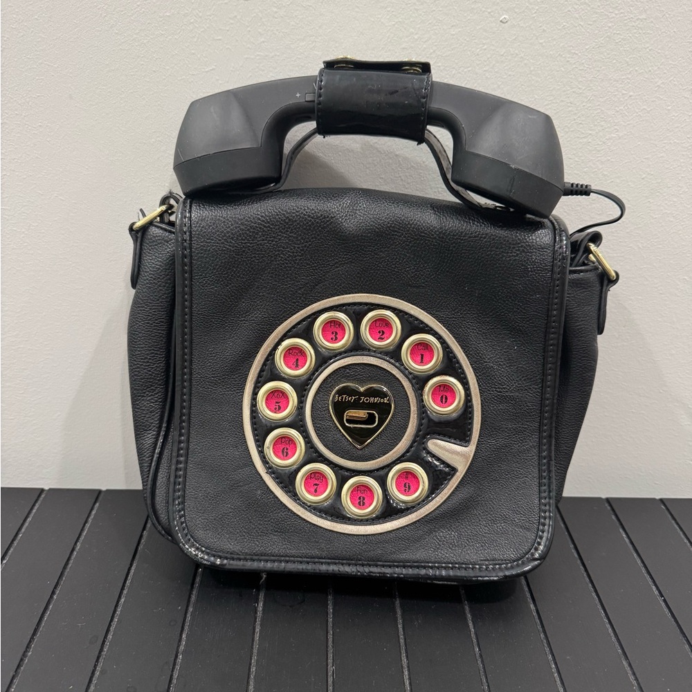 Betsy Johnson telephone purse